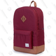 Herschel Heritage Backpack, Windsor Wine/Tan Synthetic Leather | $36 | Amazon